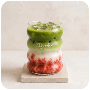 iced matcha latte